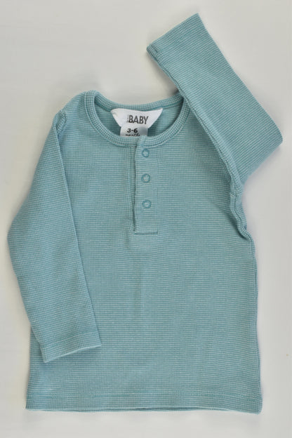 Cotton On Baby Size 00 (3-6 months) Ribbed Top