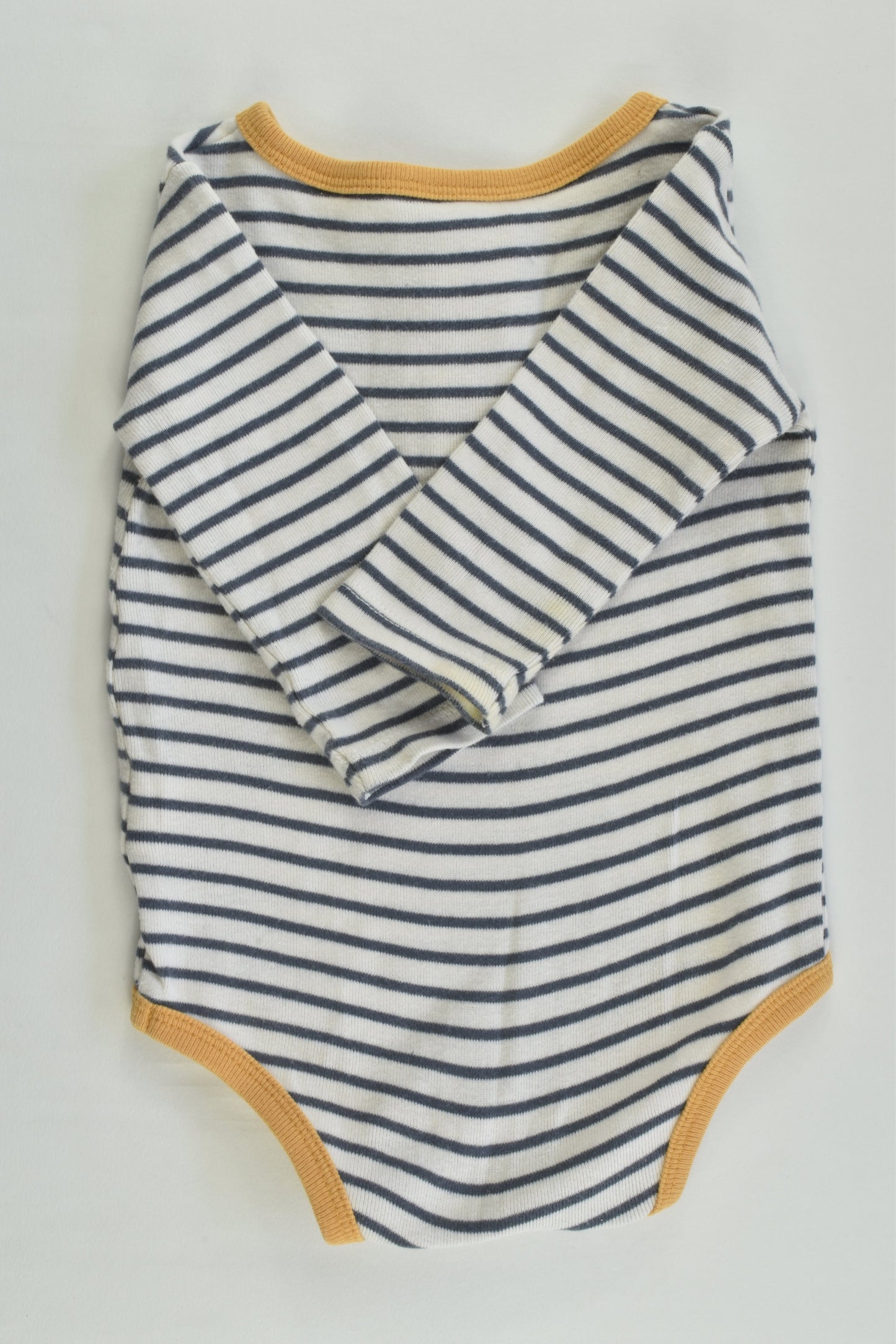 Cotton On Baby Size 00 (3-6 months) Striped Bodysuit