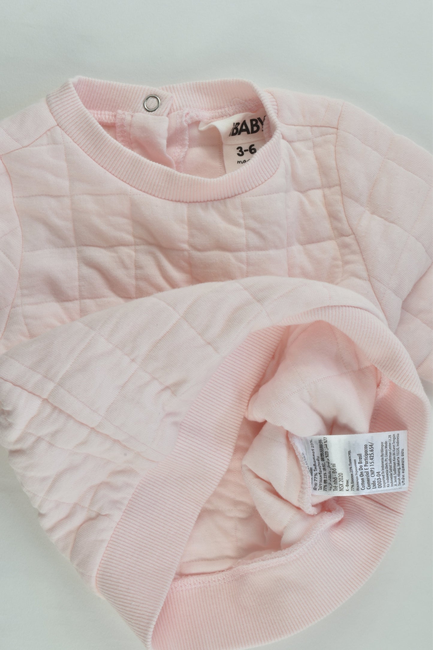 Cotton On Baby Size 00 Lightly Padded Sweater