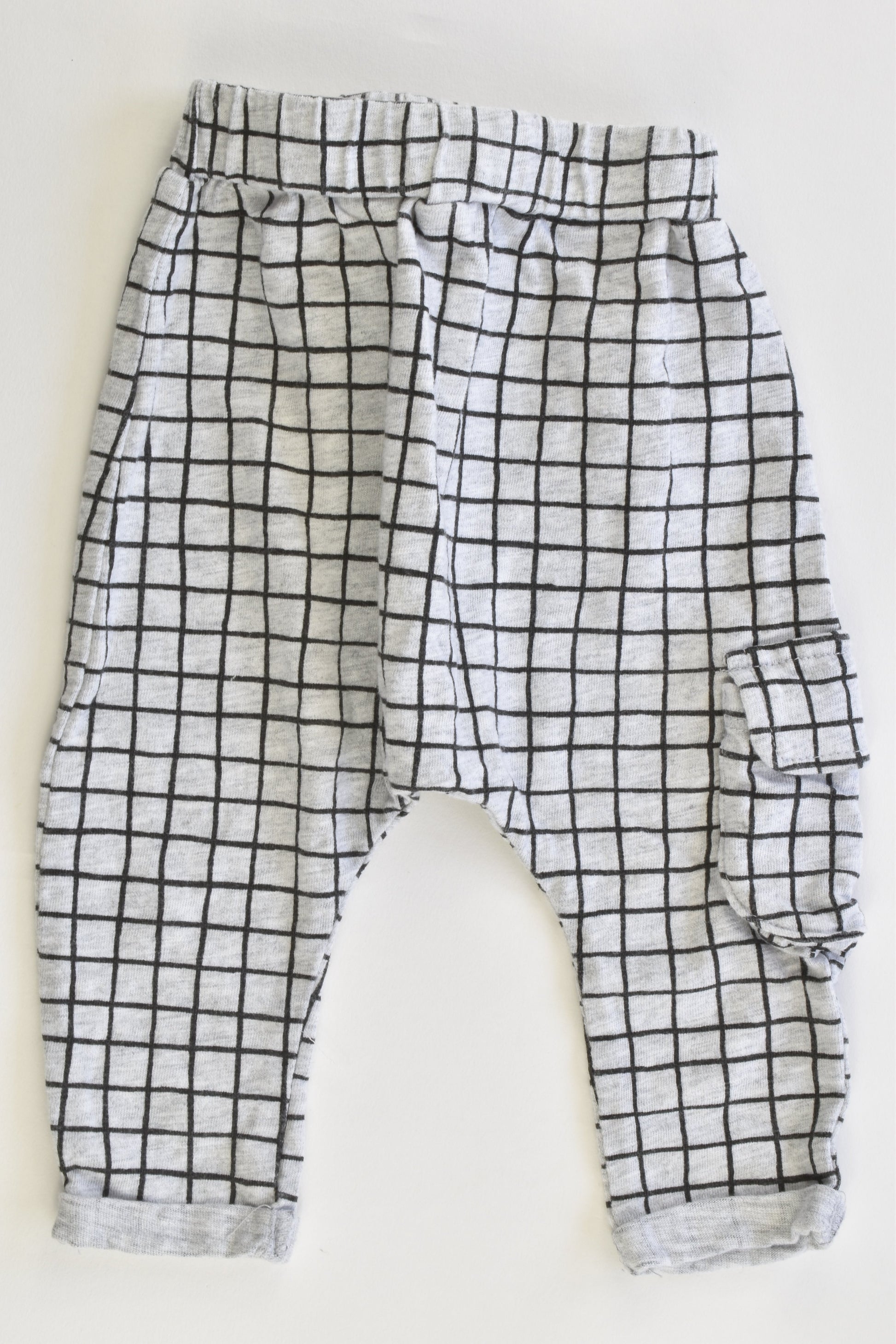 Cotton On Baby Size 000 (0-3 months, Up to 62 cm) Checked Pants