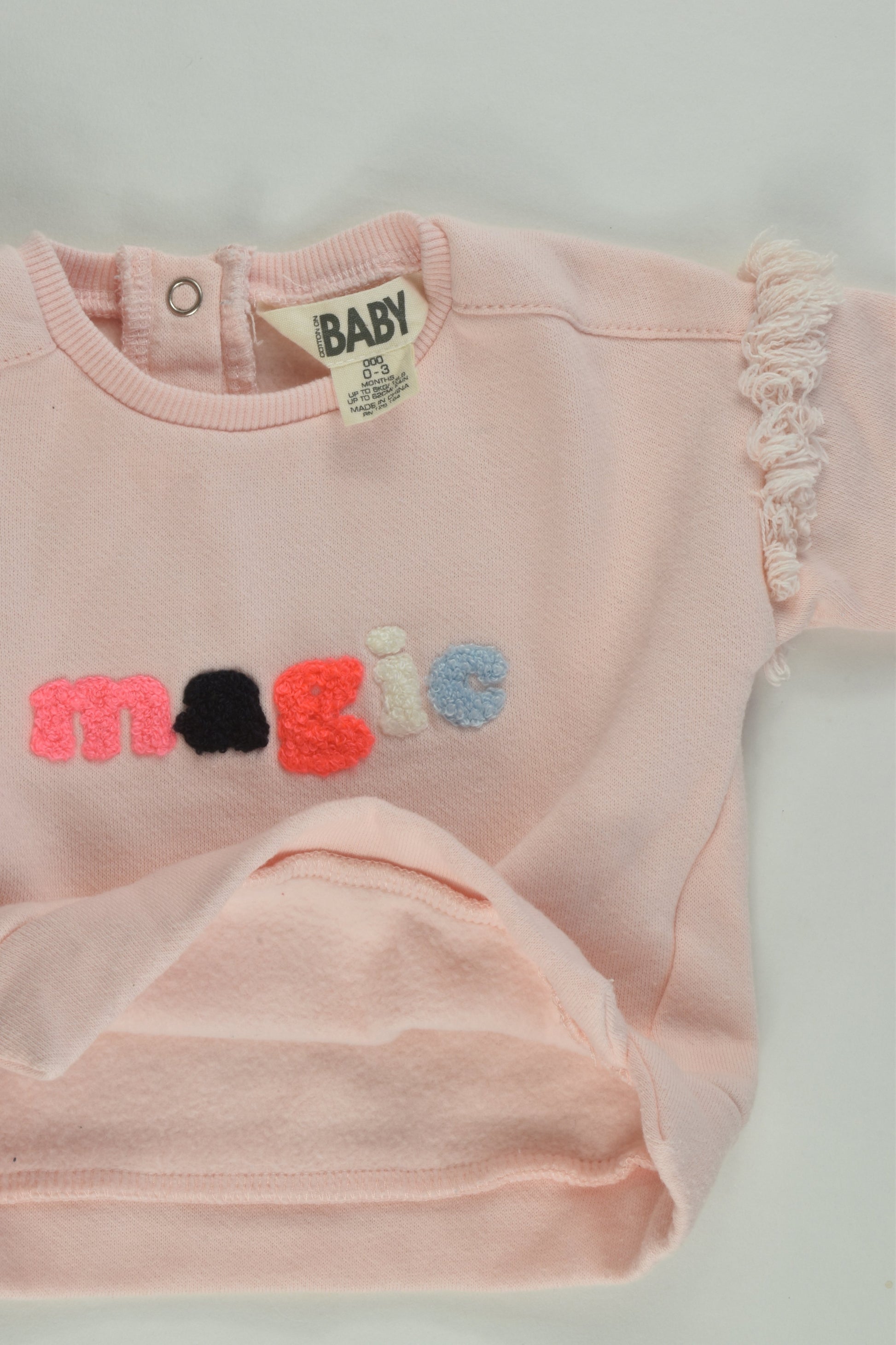 Cotton On Baby Size 000 'Magic' Sweater