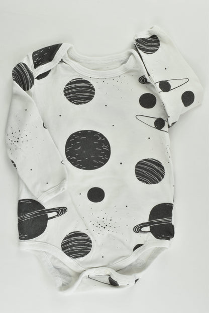 Cotton On Baby Size 1 (12-18 months) Planets Bodysuit