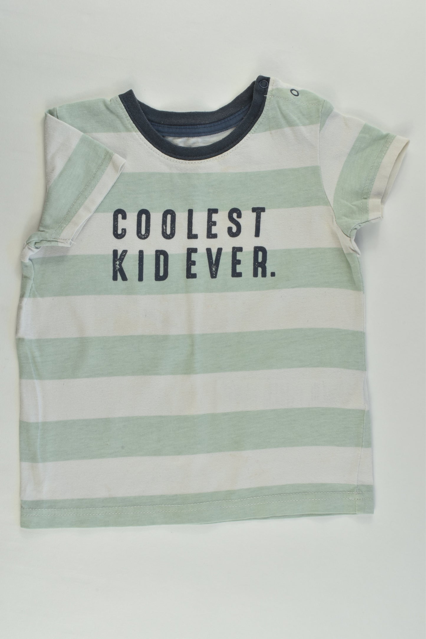 Cotton On Baby Size 2 'Coolest Kid Ever' T-shirt