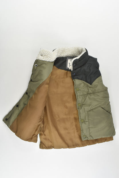 Cotton On Kids Size 1-2 Puffer Vest
