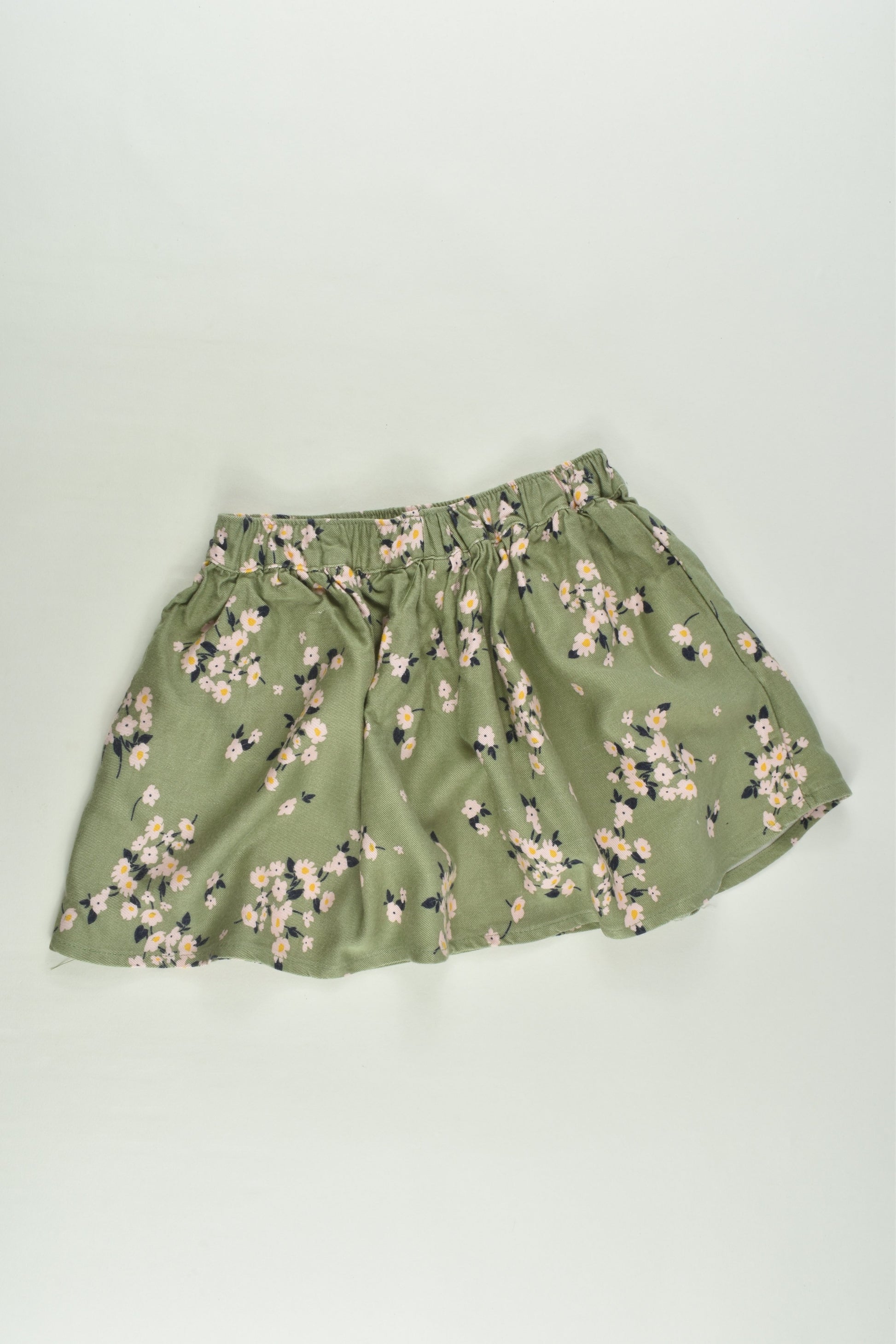 Cotton On Kids Size 1-2 Viscose Floral Skirt
