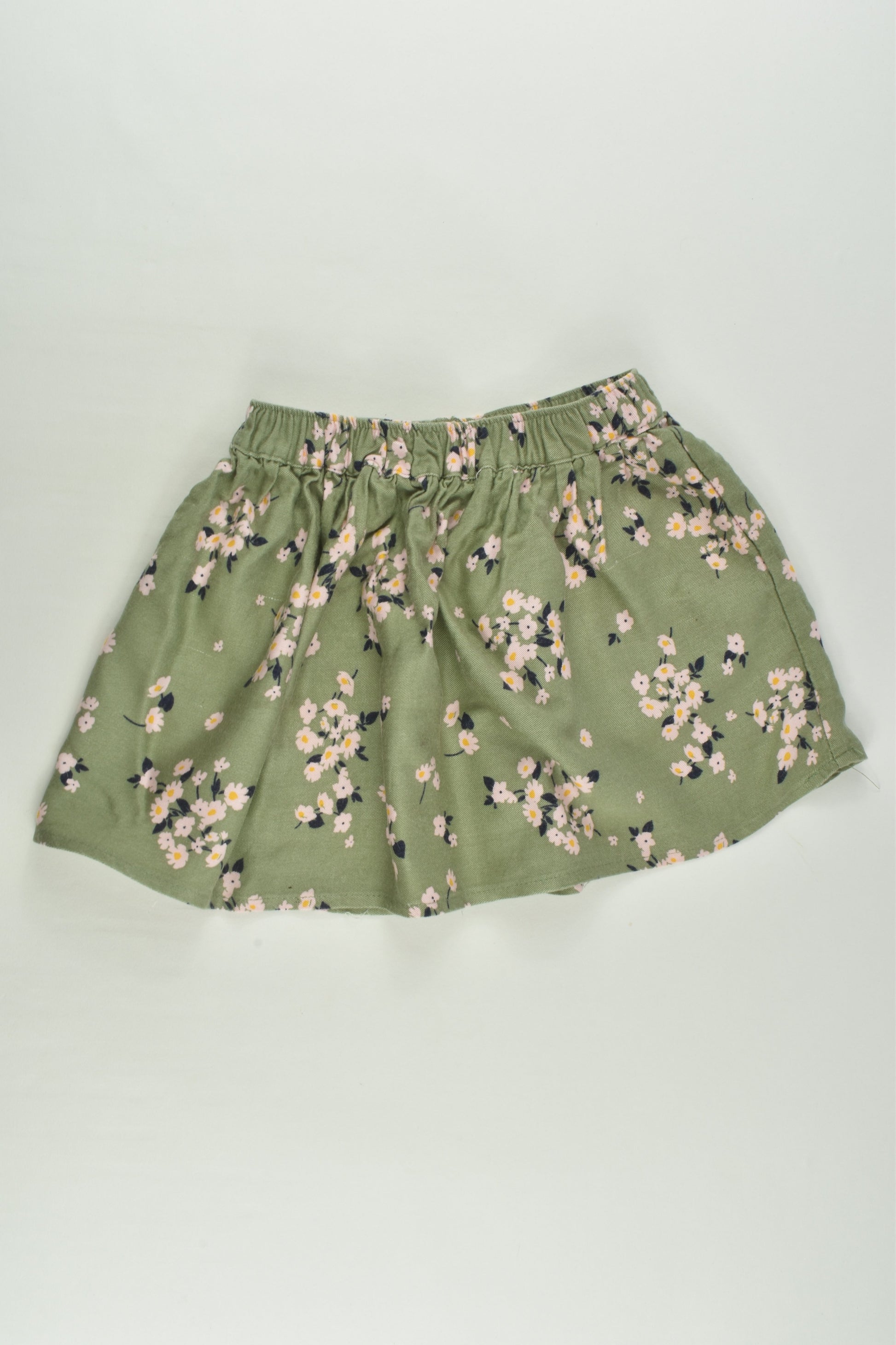 Cotton On Kids Size 1-2 Viscose Floral Skirt