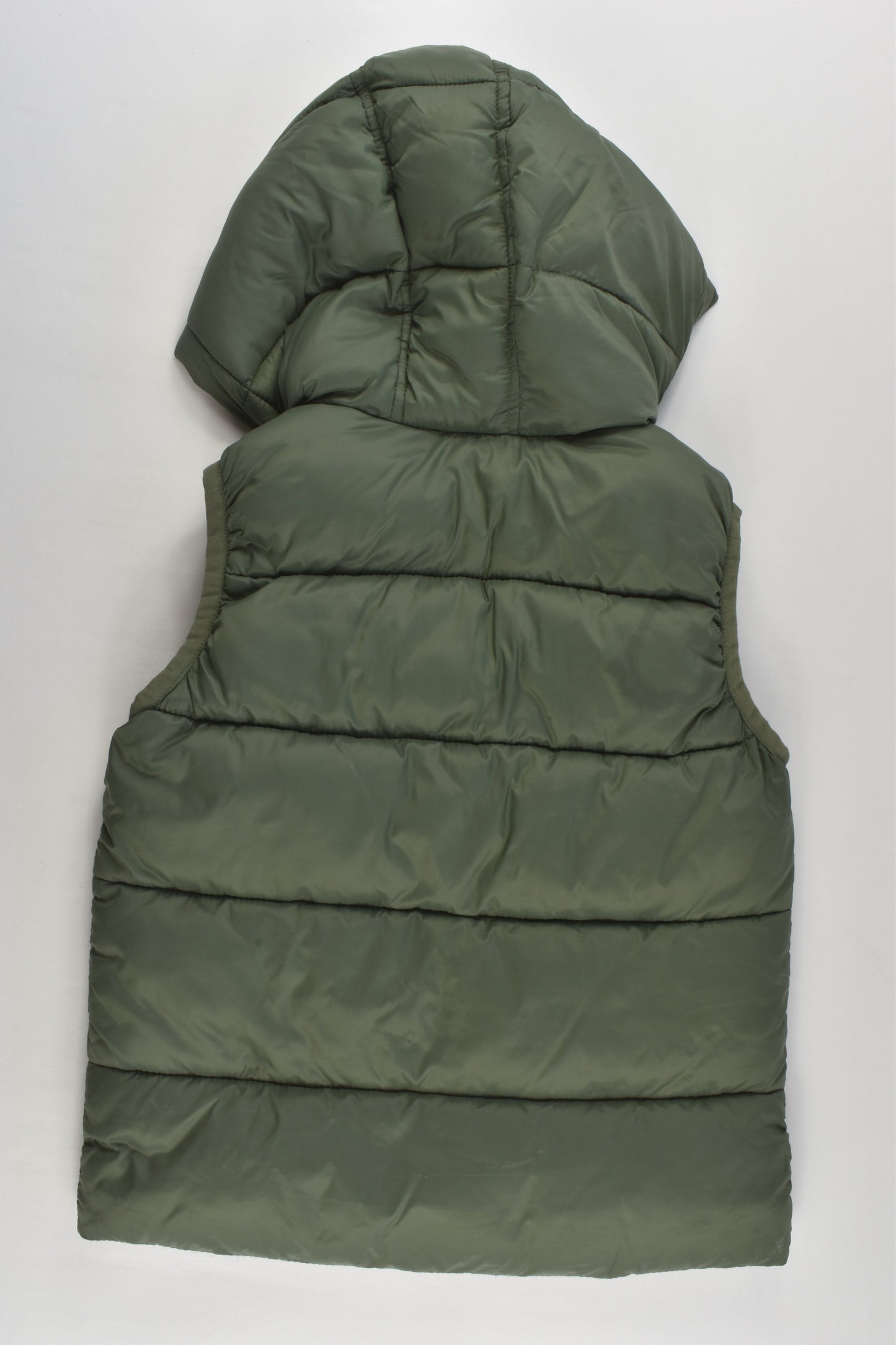 Cotton On Kids Size 1-2 Warm Hooded Puffer Vest
