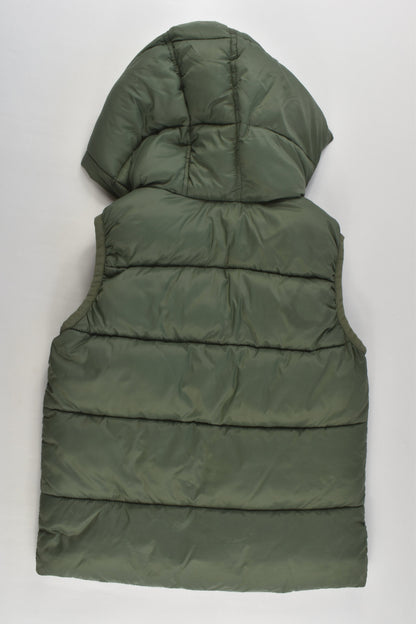 Cotton On Kids Size 1-2 Warm Hooded Puffer Vest