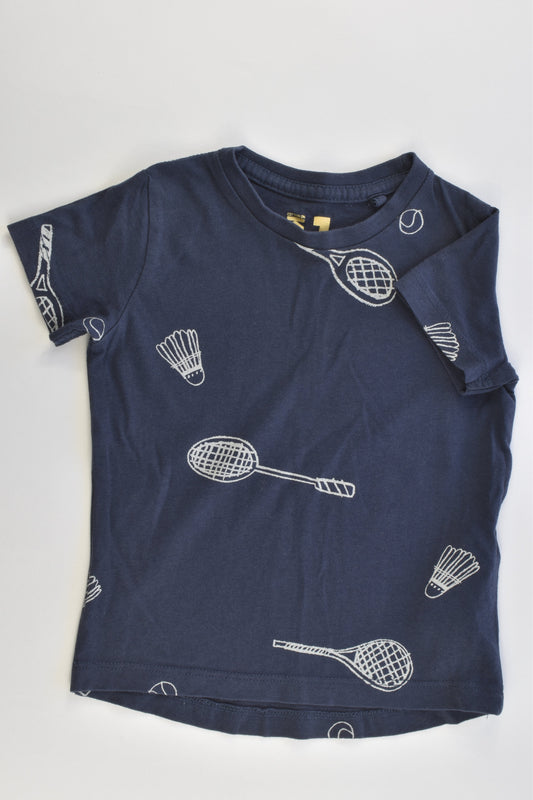 Cotton On Kids Size 1 Badminton T-shirt