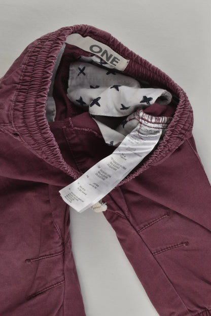 Cotton On Kids Size 1 Cuffed Chino Pants