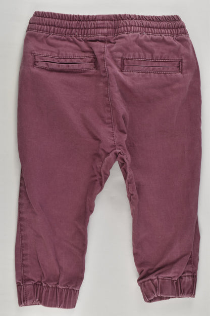 Cotton On Kids Size 1 Cuffed Chino Pants