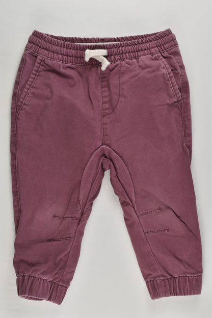 Cotton On Kids Size 1 Cuffed Chino Pants