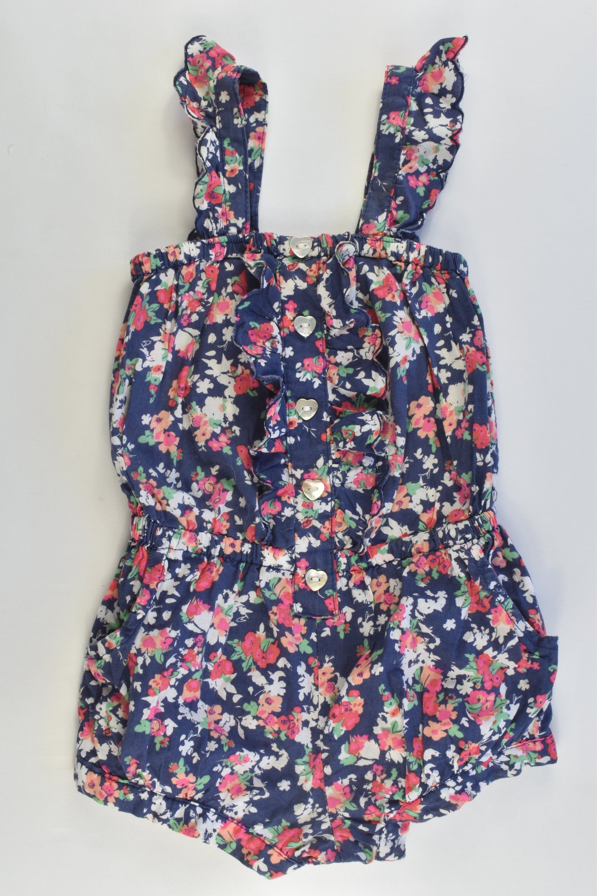 Cotton On Kids Size 1 Floral Playsuit