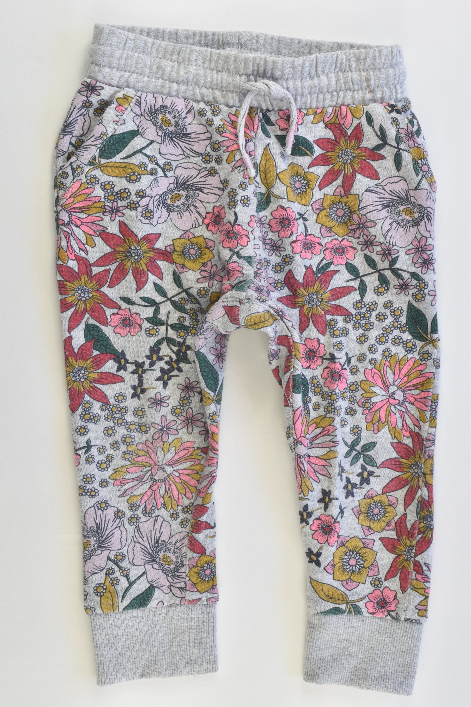 Cotton On Kids Size 1 Floral Track Pants