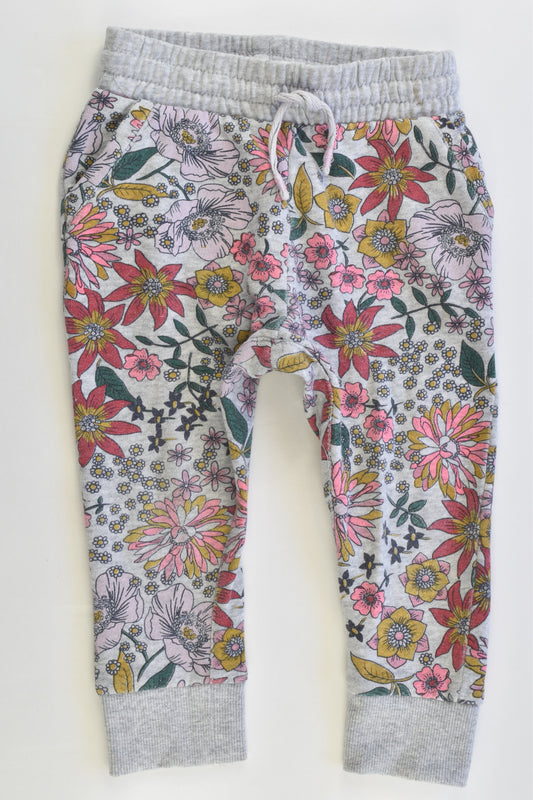Cotton On Kids Size 1 Floral Track Pants