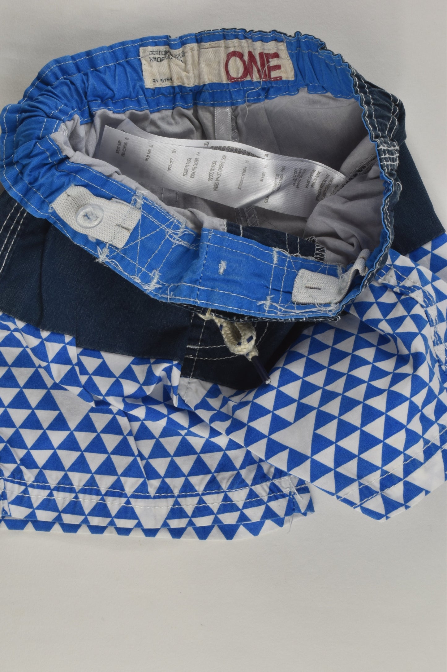 Cotton On Kids Size 1 'Isla Sola' Board Shorts