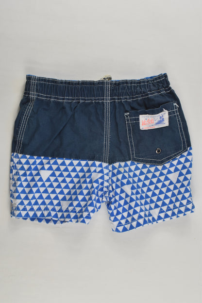 Cotton On Kids Size 1 'Isla Sola' Board Shorts