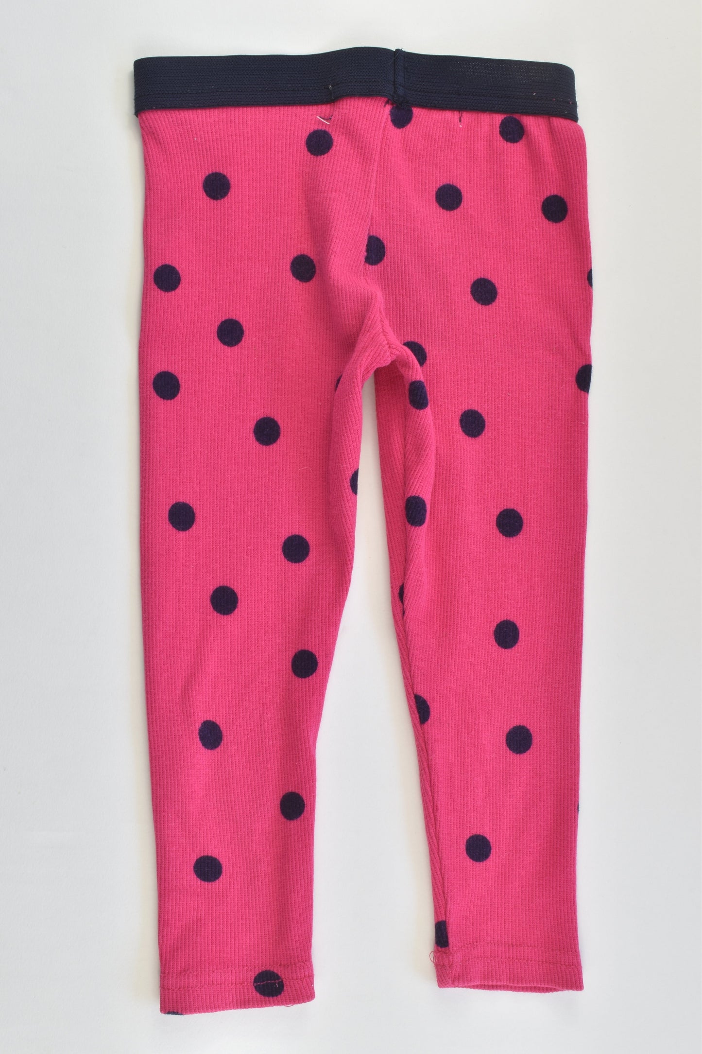 Cotton On Kids Size 1 Ribbed Polka Dots Leggings