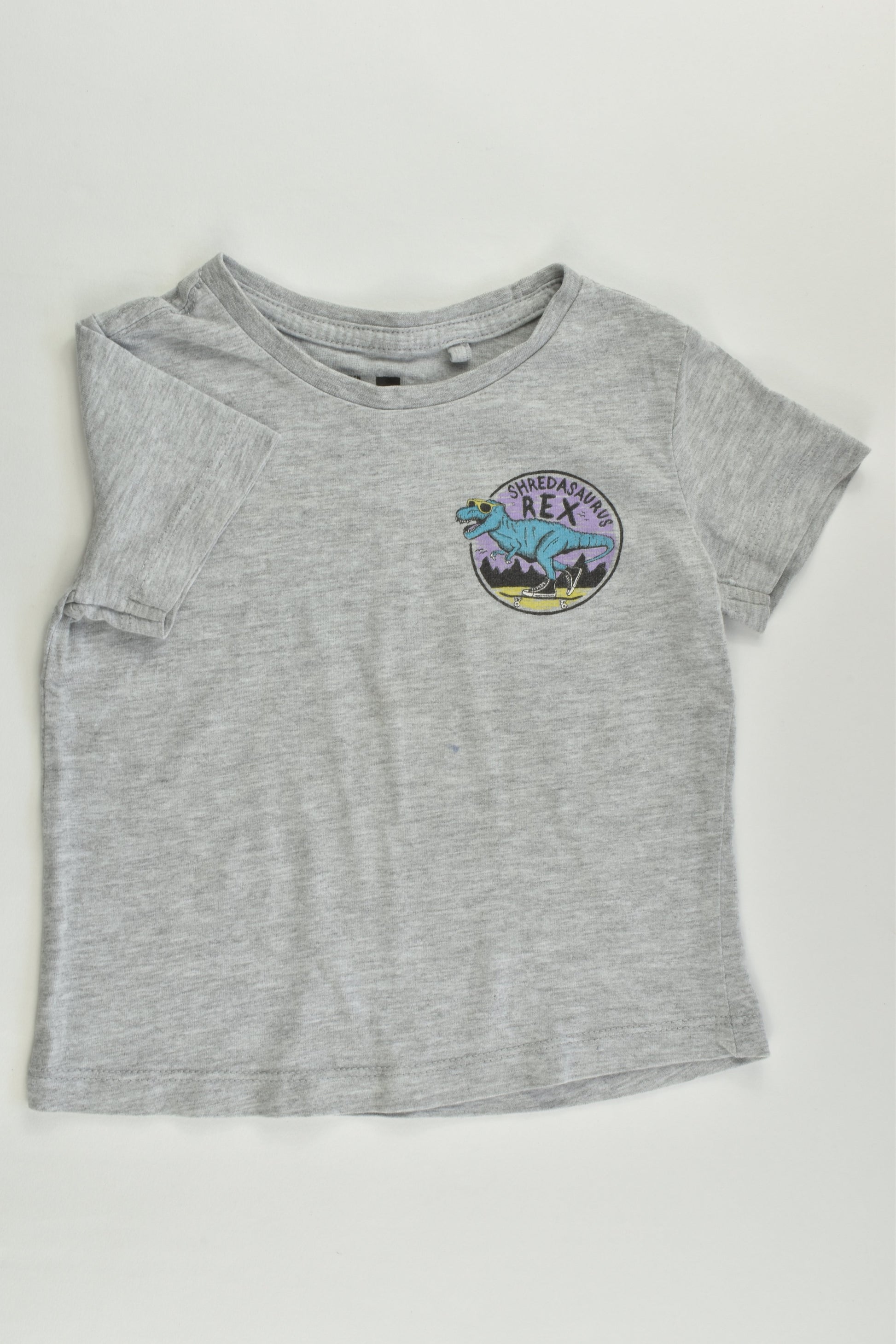 Cotton On Kids Size 1 'Shredasaurus Rex' T-shirt
