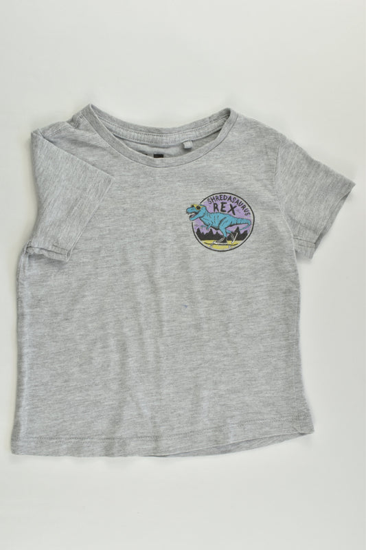 Cotton On Kids Size 1 'Shredasaurus Rex' T-shirt