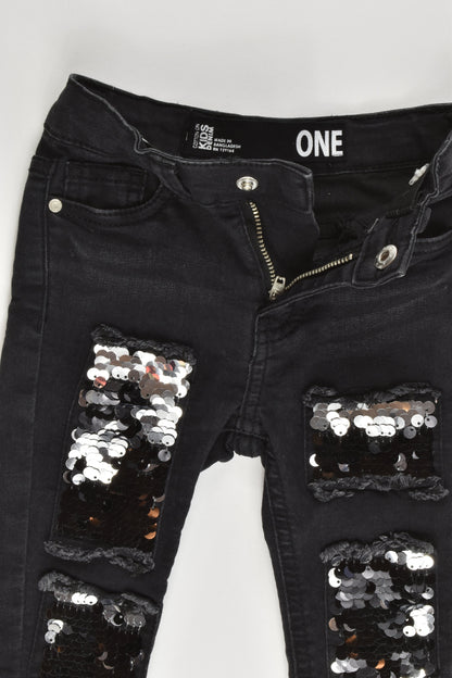 Cotton On Kids Size 1 Soft Stretchy Denim Pants