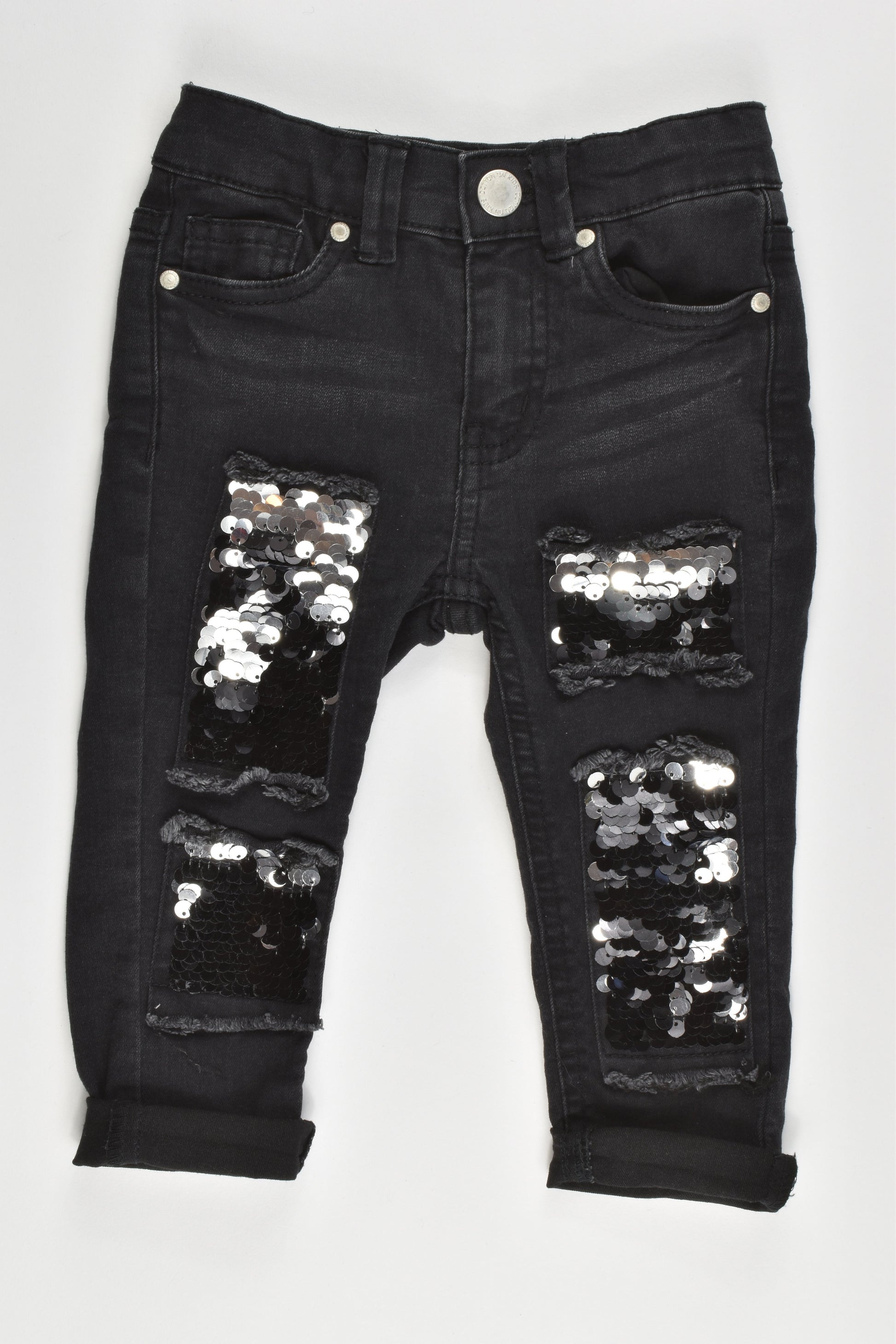 Cotton On Kids Size 1 Soft Stretchy Denim Pants