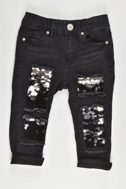 Cotton On Kids Size 1 Soft Stretchy Denim Pants