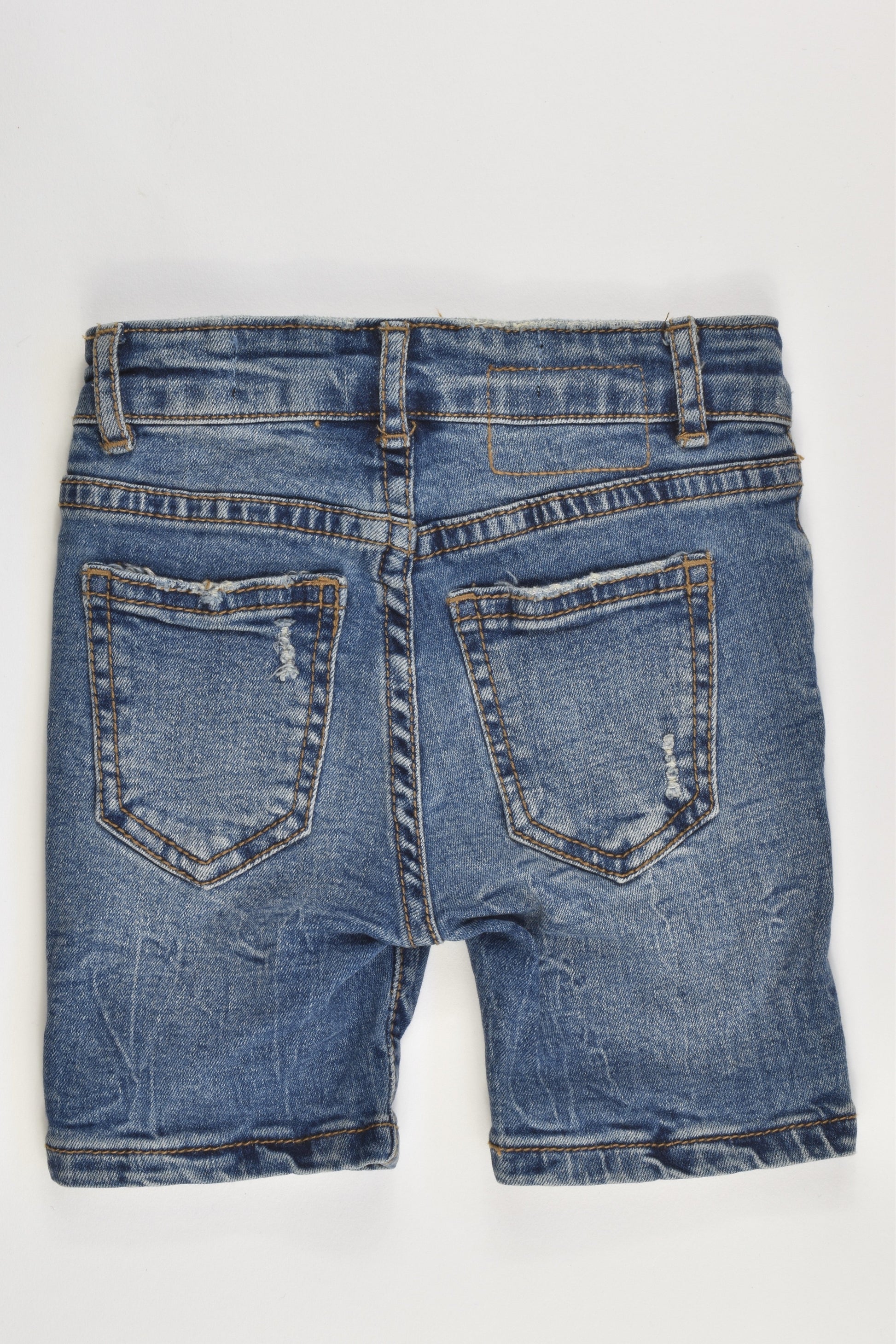 Cotton On Kids Size 1 Soft Stretchy Denim Shorts