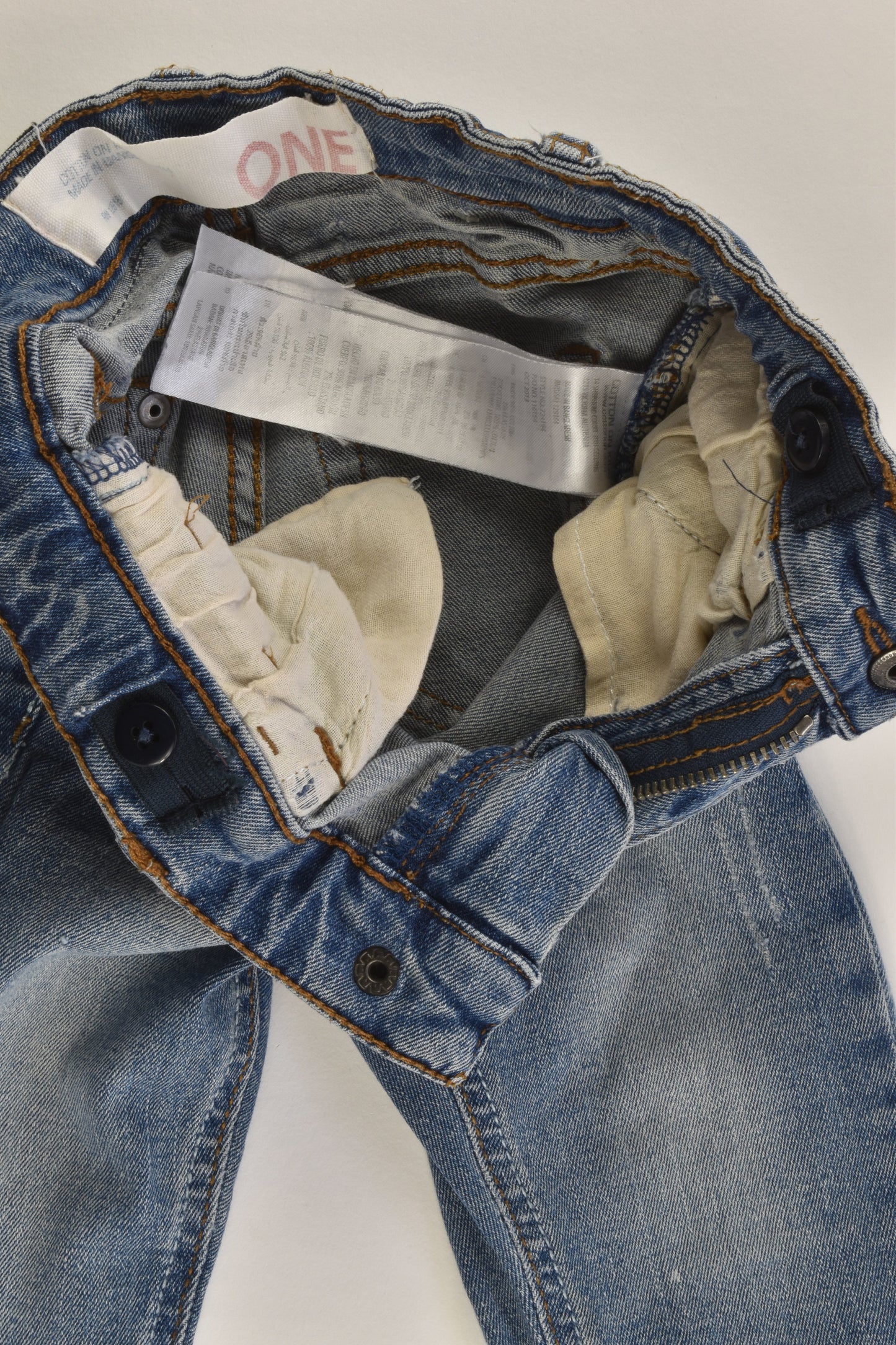 Cotton On Kids Size 1 Stretchy Denim Pants