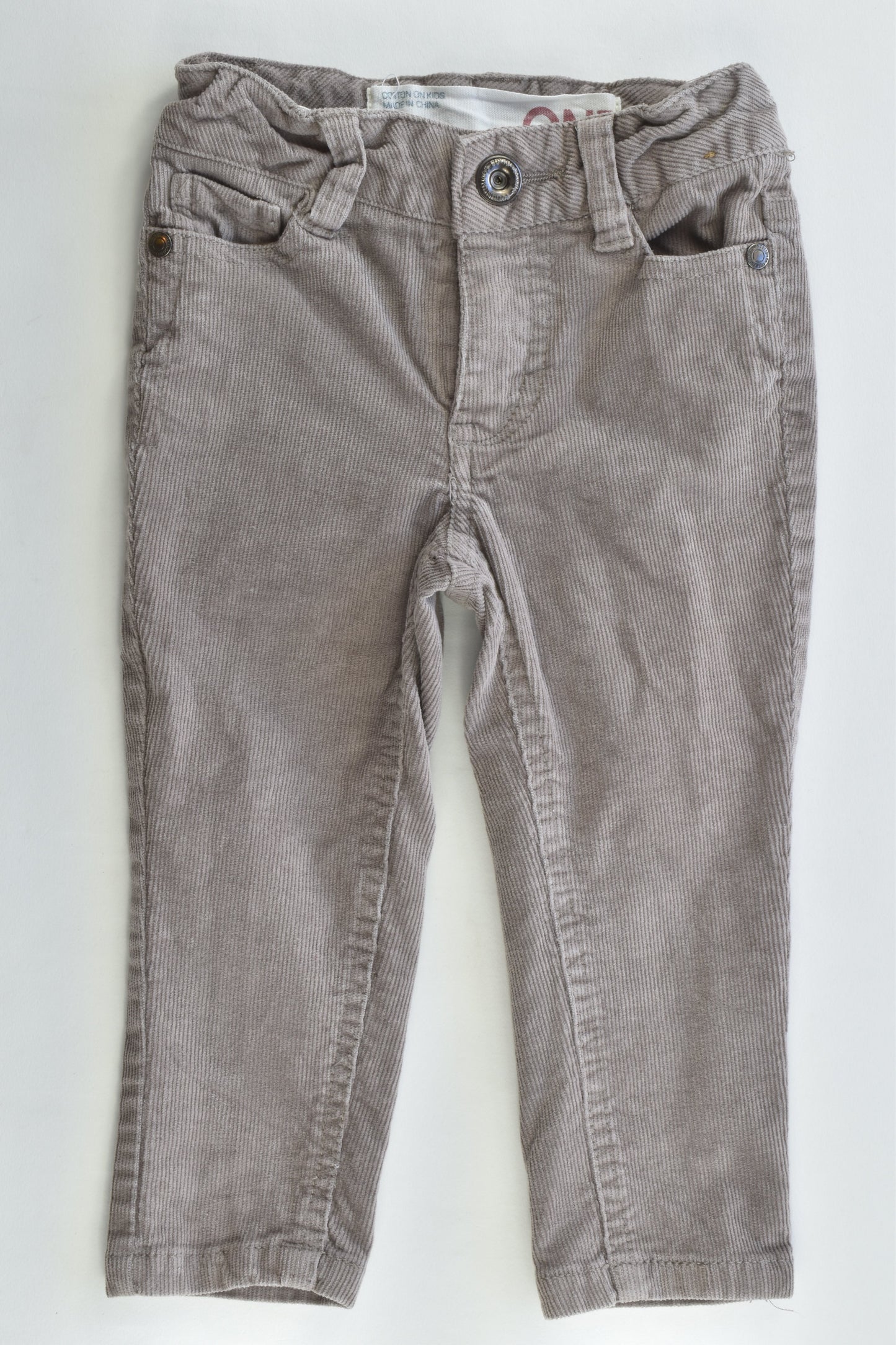 Cotton On Kids Size 1 Stretchy Skinny Cord Pants
