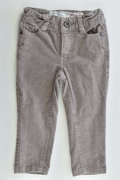 Cotton On Kids Size 1 Stretchy Skinny Cord Pants