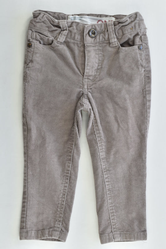 Cotton On Kids Size 1 Stretchy Skinny Cord Pants