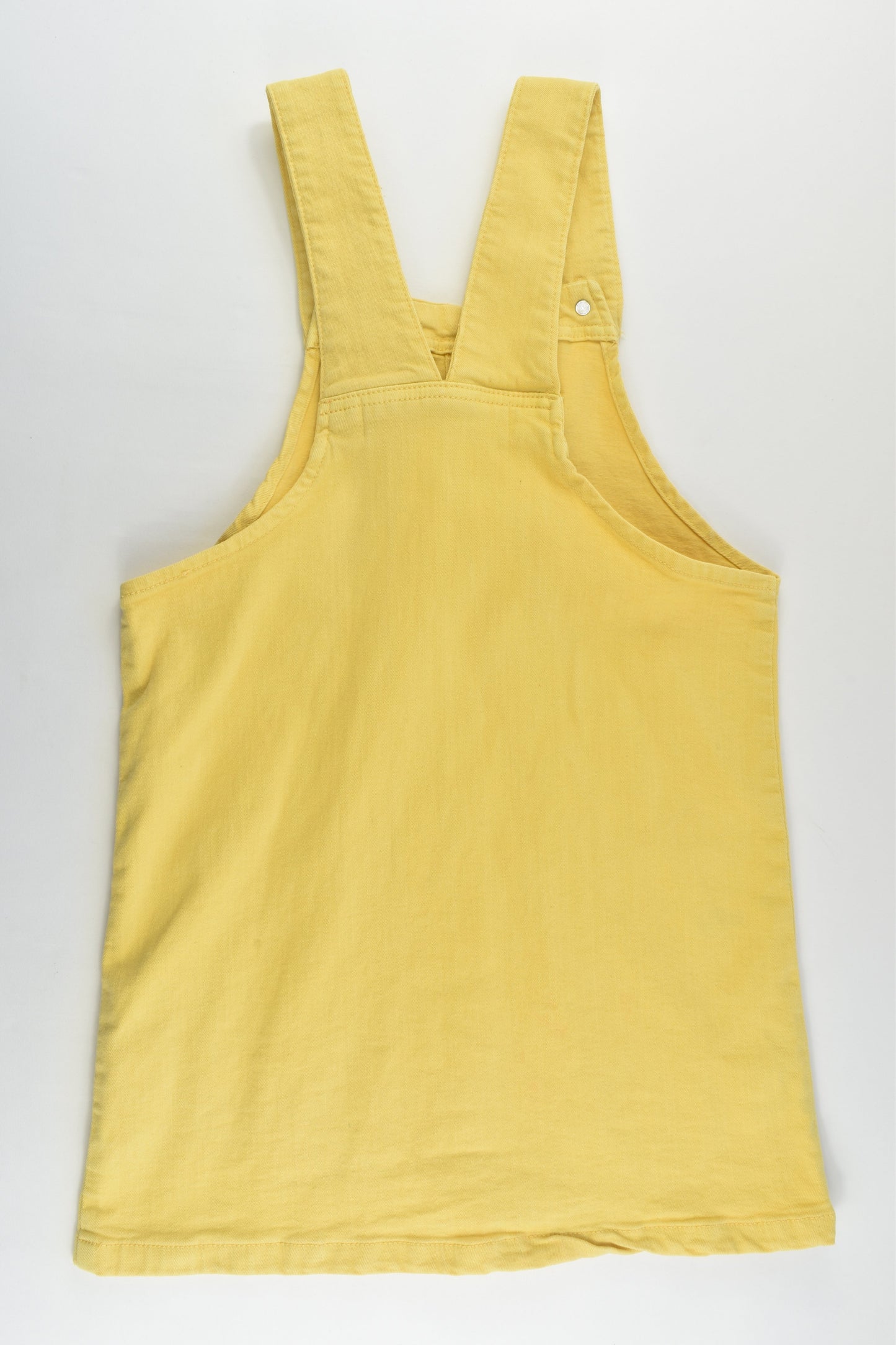 Cotton On Kids Size 10 Stretchy Yellow Denim Dress