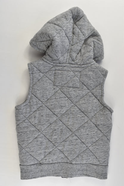 Cotton On Kids Size 1Padded Hooded Vest