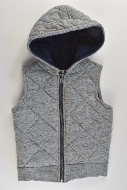 Cotton On Kids Size 1Padded Hooded Vest