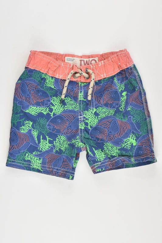 Cotton On Kids Size 2 Boardie Shorts