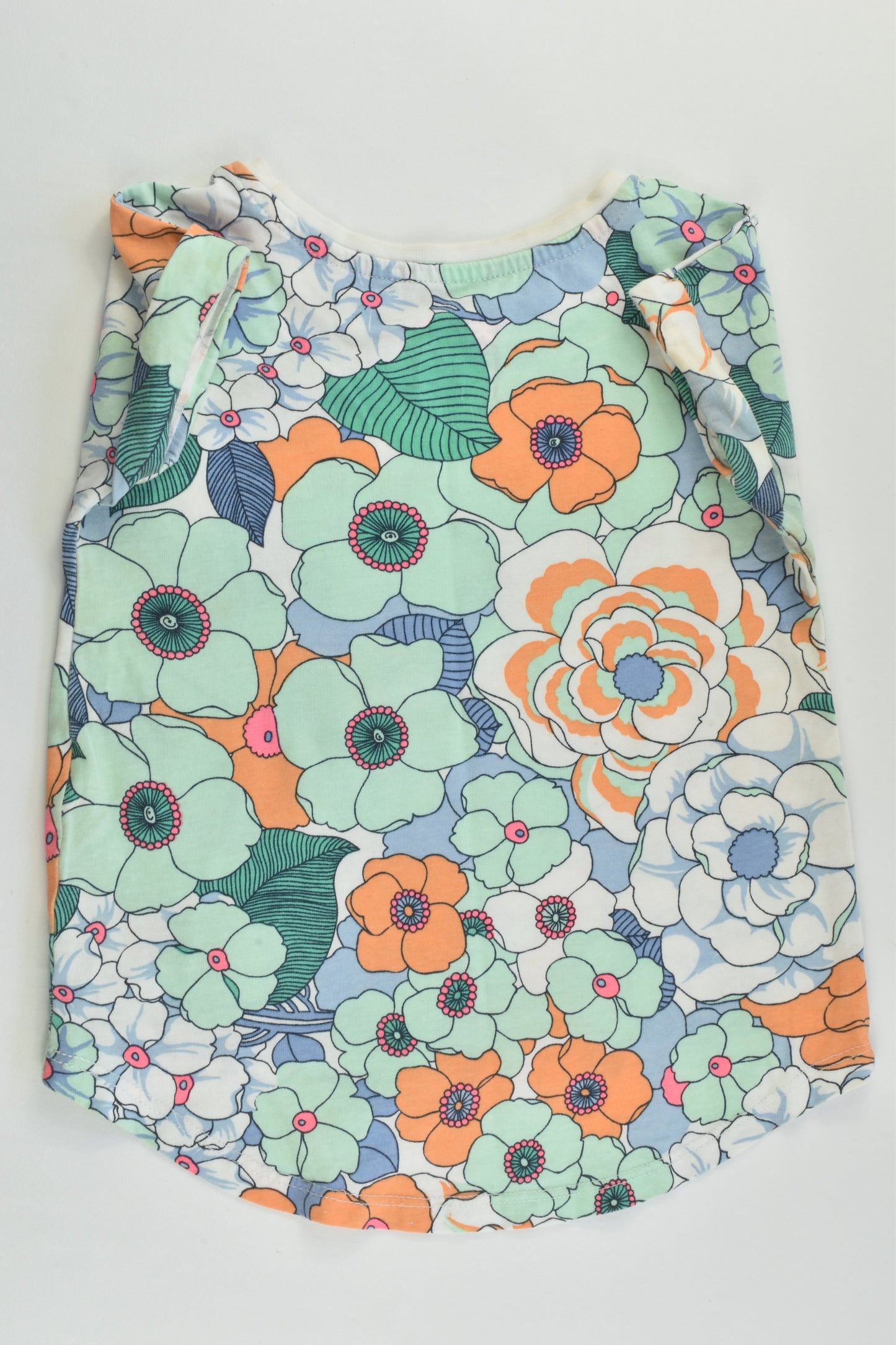 Cotton On Kids Size 2 Floral T-shirt