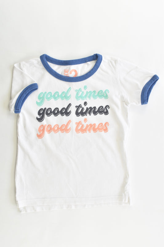 Cotton On Kids Size 2 "Good Times" T-shirt