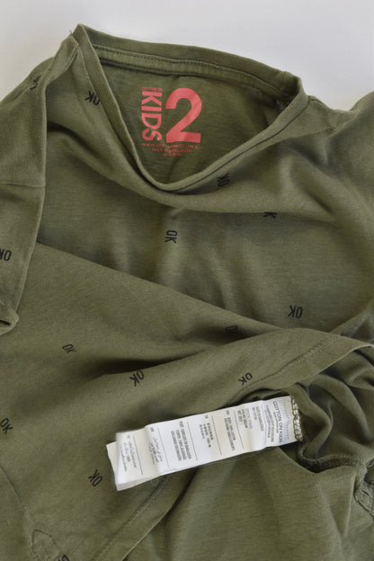 Cotton On Kids Size 2 'Ok' T-shirt