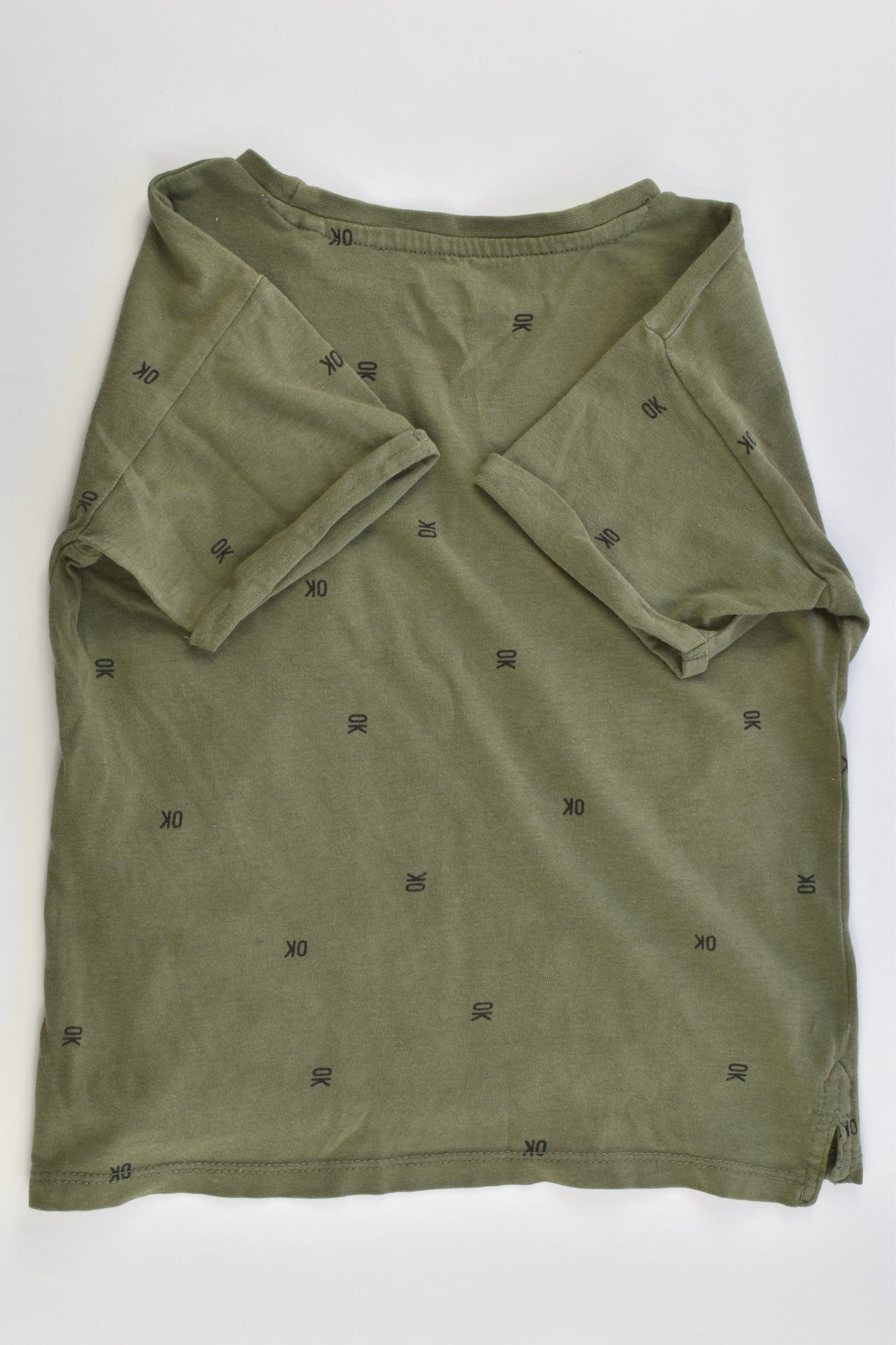 Cotton On Kids Size 2 'Ok' T-shirt