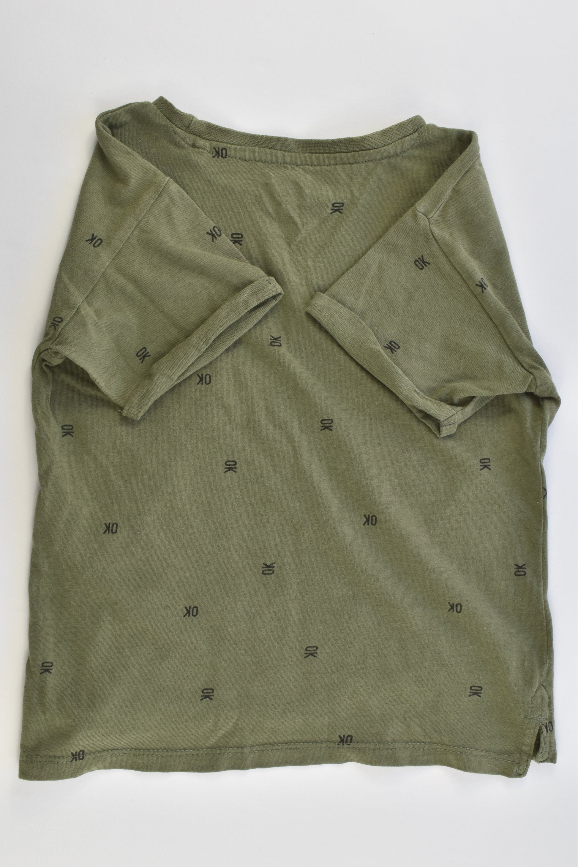 Cotton On Kids Size 2 'Ok' T-shirt