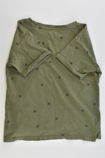 Cotton On Kids Size 2 'Ok' T-shirt