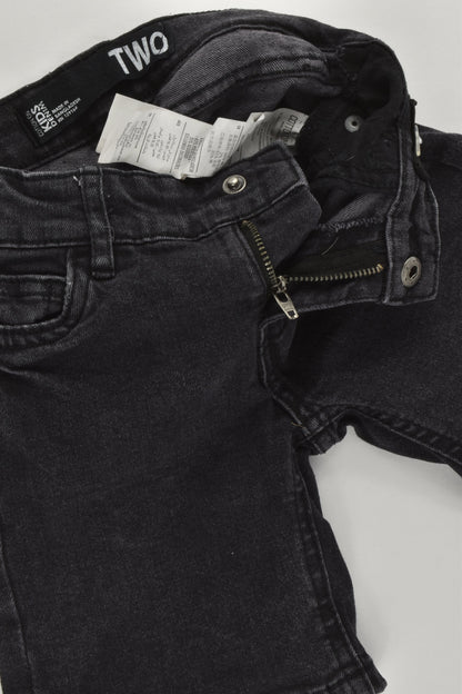 Cotton On Kids Size 2 Stretchy Denim Shorts