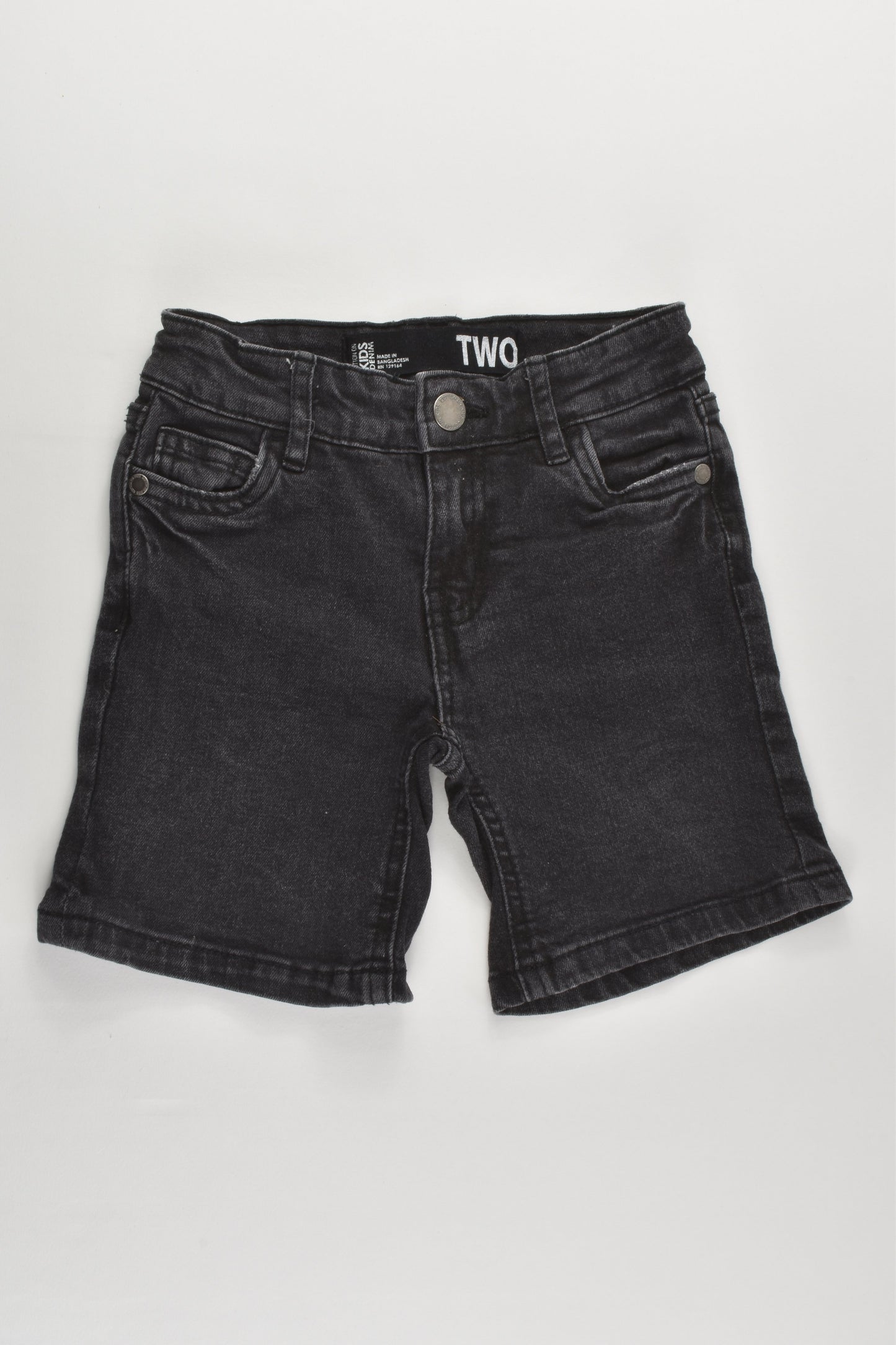 Cotton On Kids Size 2 Stretchy Denim Shorts