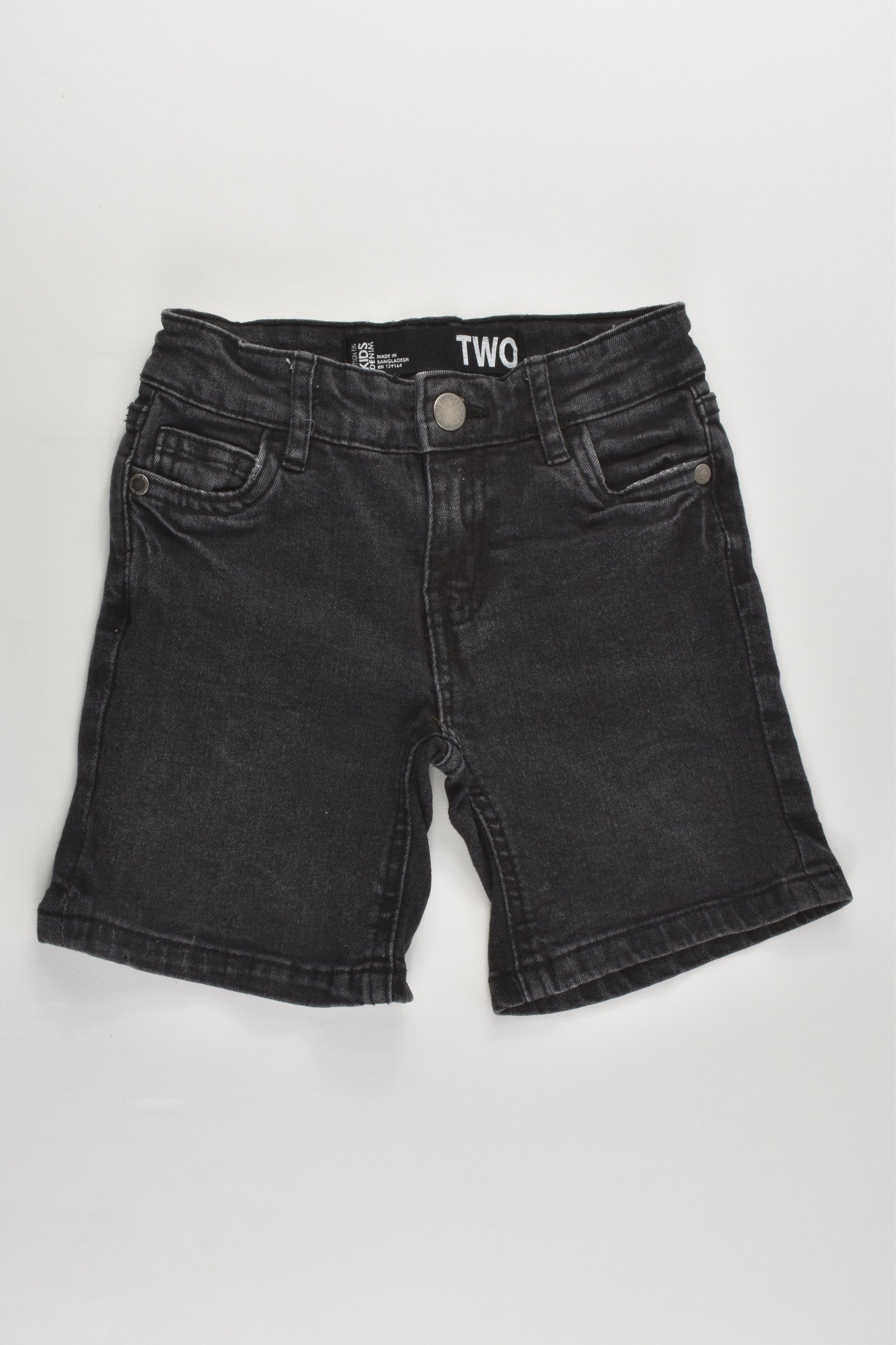 Cotton On Kids Size 2 Stretchy Denim Shorts