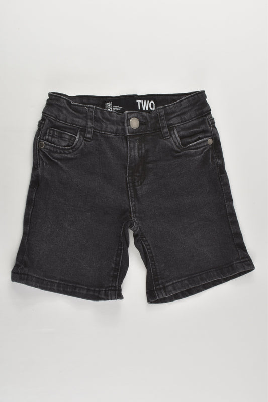Cotton On Kids Size 2 Stretchy Denim Shorts