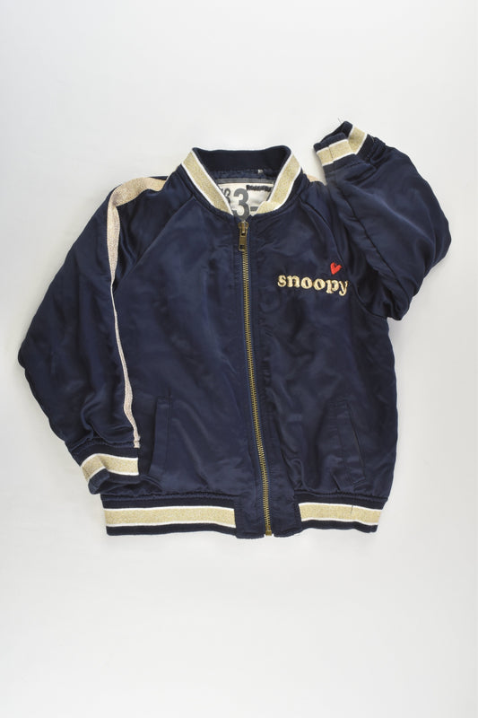 Cotton On Kids Size 3-4 Snoopy Peanuts Jacket