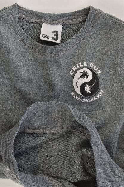 Cotton On Kids Size 3 'Chill Out' Sweater