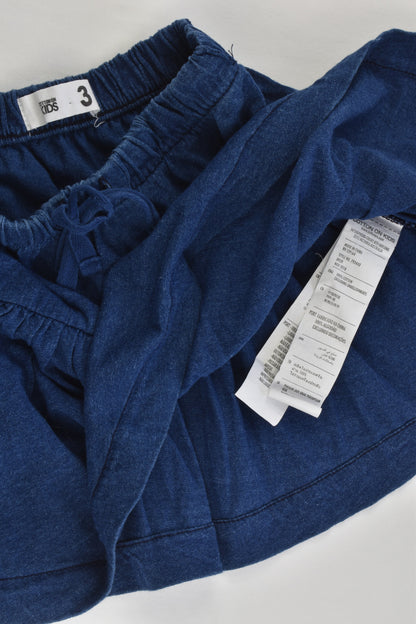 Cotton On Kids Size 3 Denim-like Skirt