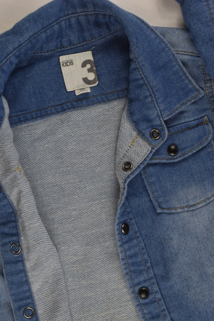 Cotton On Kids Size 3 Denim Shirt